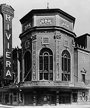 Riviera Theatre - Old Exterior Shot (newer photo)
